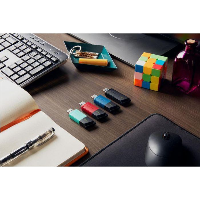 Kingston 64GB USB3.2 Gen 1 DataTraveler Exodia M (Black + Blue) 10 Kingston 64GB USB3.2 Gen 1 DataTraveler Exodia M (Black + Blue) 10