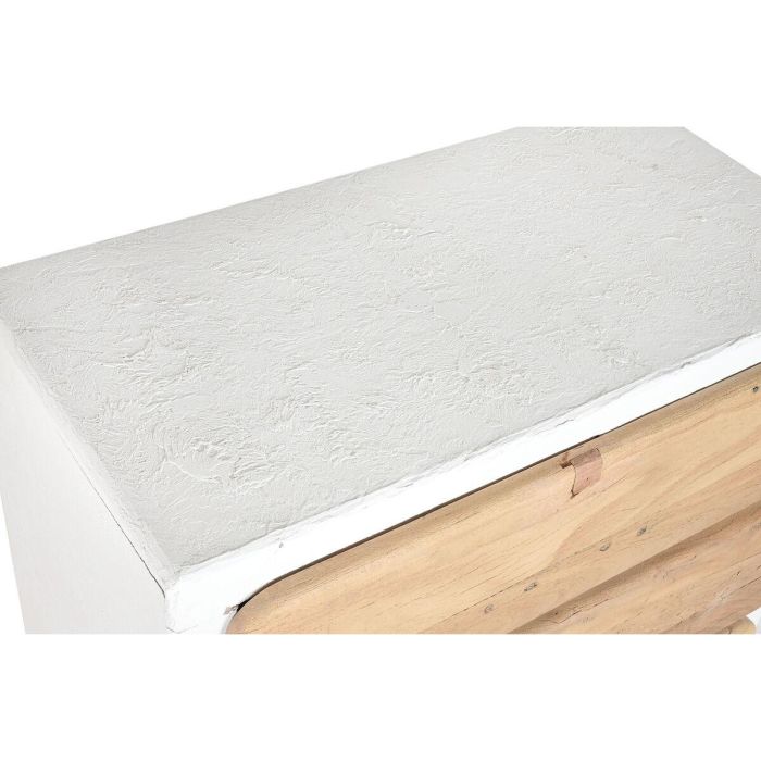 Cajonera Home ESPRIT Blanco Natural Mediterráneo 80 x 42 x 106 cm 3