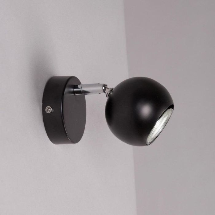 Aplique de Pared Aluminio Orientable Foco Luz de Acento Interior LED GU10 Limassol SKD-W1002 1 Aplique de Pared Aluminio Orientable Foco Luz de Acento Interior LED GU10 Limassol SKD-W1002 1