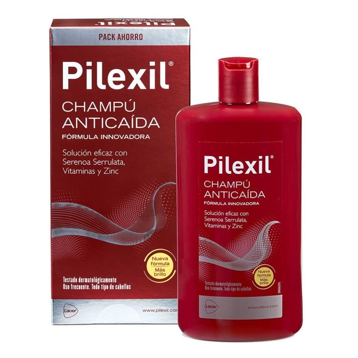 Pilexil Champú Anticaída - Tratamiento Anticaída para Todo Tipo de Cabello 500 ml Pilexil Champú Anticaída - Tratamiento Anticaída para Todo Tipo de Cabello 500 ml