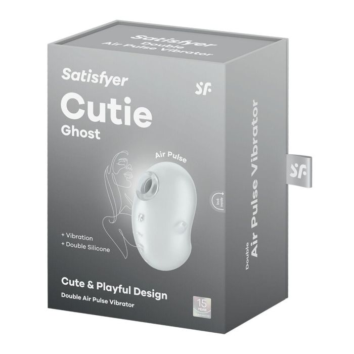 SATISFYER Cutie Heart Estimulador y Vibrador de Aire Azul para Mujer 1