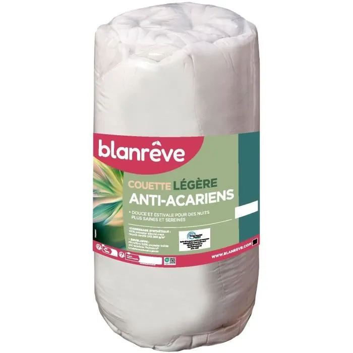 Blanreve Edredón Nórdico Ligero Antiacáros 200 gr/m² Blanco 140 x 200 cm 3