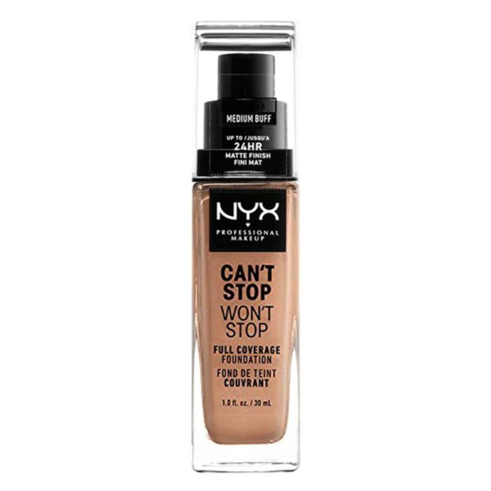 Base de Maquillaje Fluida Can't Stop Won't Stop NYX (30 ml) (30 ml) 40 Base de Maquillaje Fluida Can't Stop Won't Stop NYX (30 ml) (30 ml) 40