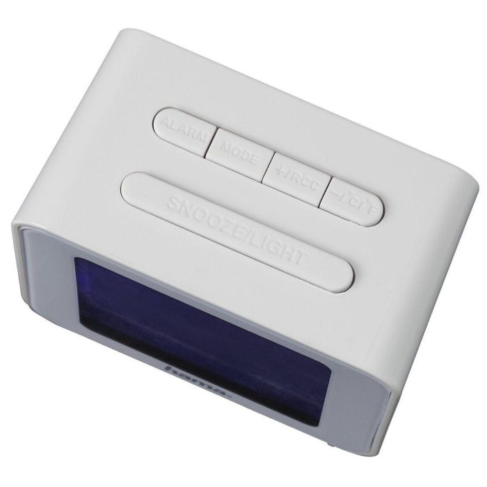 HAMA Home Reloj Despertador Cube Blanco 8