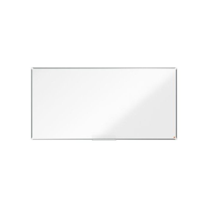 Pizarra Blanca Magnetica Nobo Premium Plus Vitrificada Marco Aluminio 200X100 Cm
