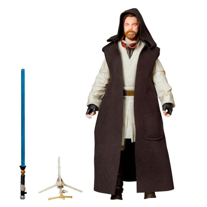 HASBRO Figura Star Wars The Black Series Obi-Wan Kenobi 15cm Articulada con Accesorios