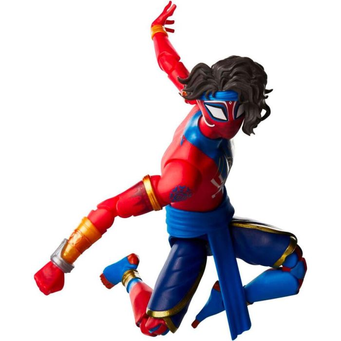 Hasbro F9172 Figura Articulada Pavitr Prabhakar Spider-Man India Marvel Legends Series Spider-Man: Across the Spider-Verse 15 cm con accesorios 4