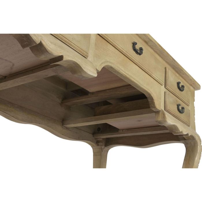 Escritorio Home ESPRIT Blanco Natural Madera 15