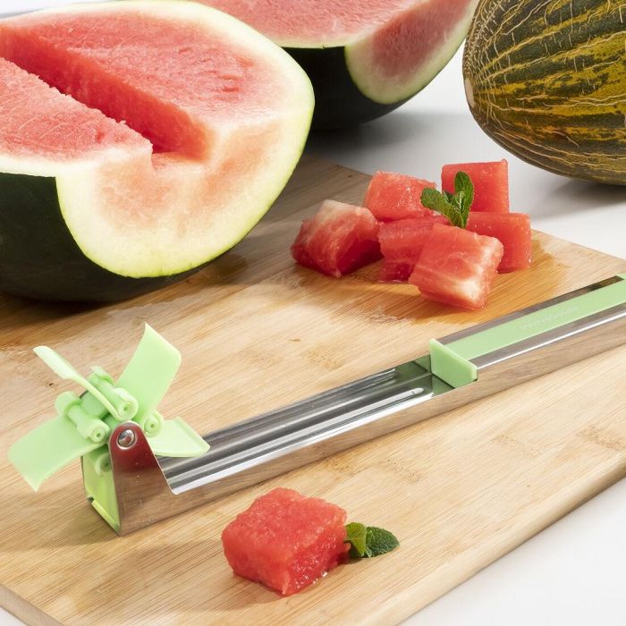 Cortador de Sandía en Cubos Cutmil InnovaGoods 10 Cortador de Sandía en Cubos Cutmil InnovaGoods 10