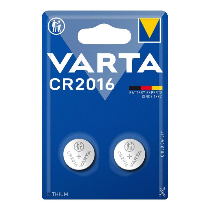 Varta Pila Botón Lithium CR2016 3V Ø20,0x1,6mm Blister 2 Unid.