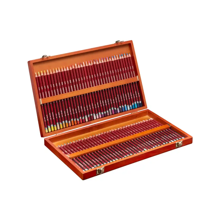 Derwent Lápices Pastel Caja de Madera 72 Unidades Colores Surtidos 1