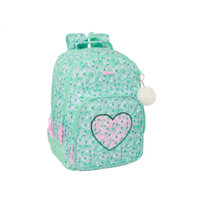 Safta Mochila Doble Adaptable a Carro Cuore 32x42x15 cm 0 Safta Mochila Doble Adaptable a Carro Cuore 32x42x15 cm 0
