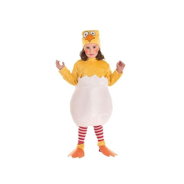 Disfraz infantil pollito cáscara talla 0 (2-3 años) Disfraz infantil pollito cáscara talla 0 (2-3 años)