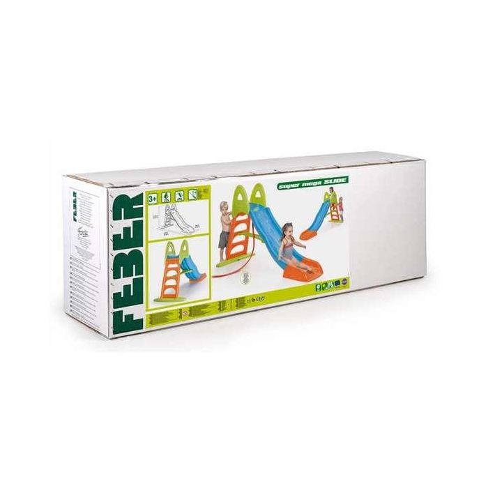 Tobogan super mega XXL plegable con agua 242x131,5x96cm 5