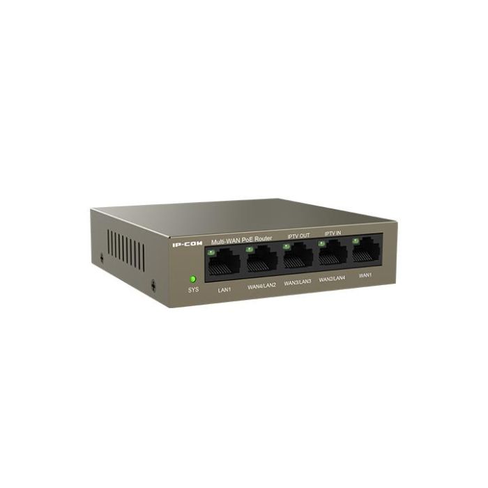 IP-COM M20-PoE - Conmutador de Red Gestionable PoE+ 4 Puertos, Router VPN, para Puntos de Acceso y Cámaras IP, Ideal para Pequeñas Empresas IP-COM M20-PoE - Conmutador de Red Gestionable PoE+ 4 Puertos, Router VPN, para Puntos de Acceso y Cámaras IP, Ideal para Pequeñas Empresas