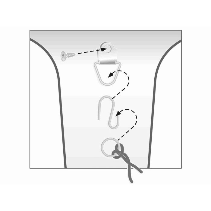 Red de seguridad Trixie Negro 120 × 100 CM 3