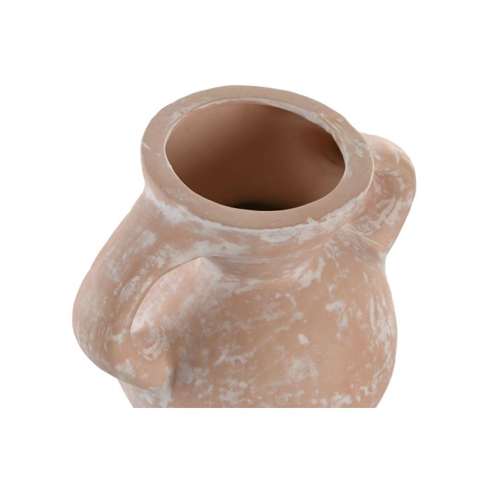 DKD Home Decor Jarrón Terracota Marron Claro Asa 17 x 31 x 24 cm 2