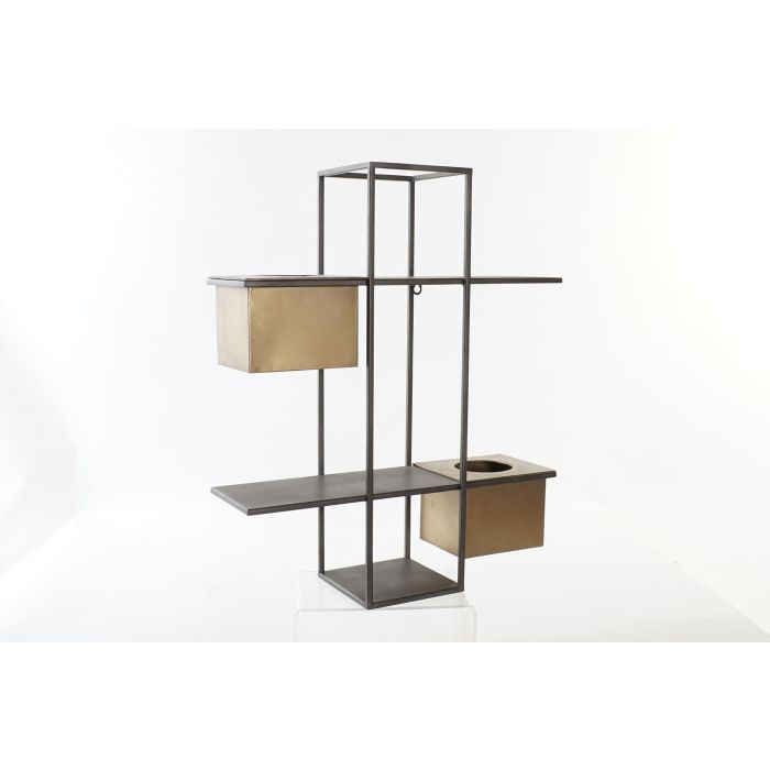 Estanteria Moderno DKD Home Decor Negro Cobre 16 x 60 x 50 cm 2 Estanteria Moderno DKD Home Decor Negro Cobre 16 x 60 x 50 cm 2