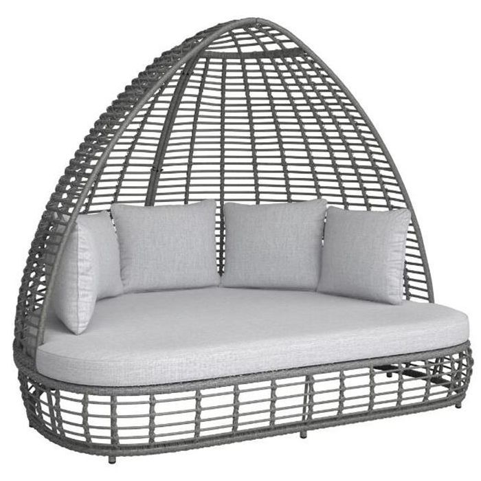 Cama Chill Out Terraza Y Jardin DKD Home Decor 168 x 168 x 198 cm