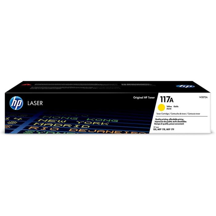 Hp Toner Amarillo 150A,178,179Fnw - 117A 1