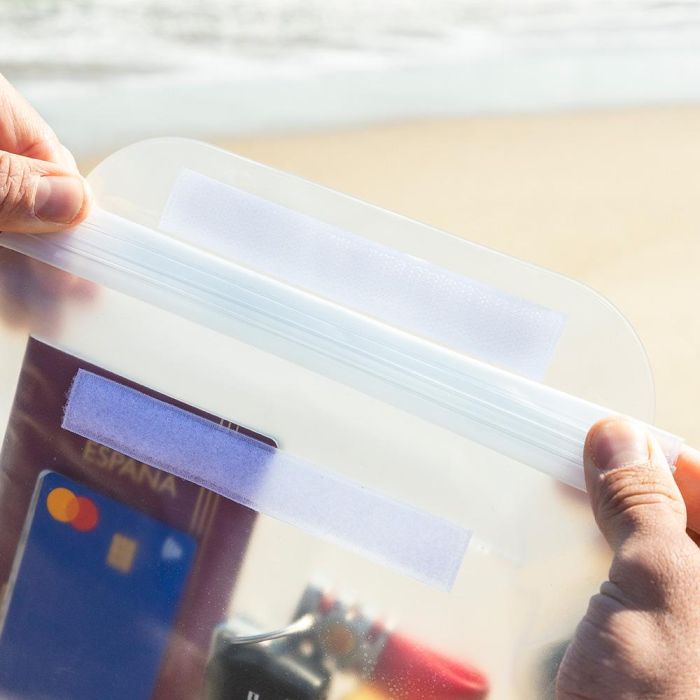 Innovagoods Riñoneras Impermeables Wannis V0103704 Set de 2 con Correa Ajustable Ideal para Playa y Piscina 4