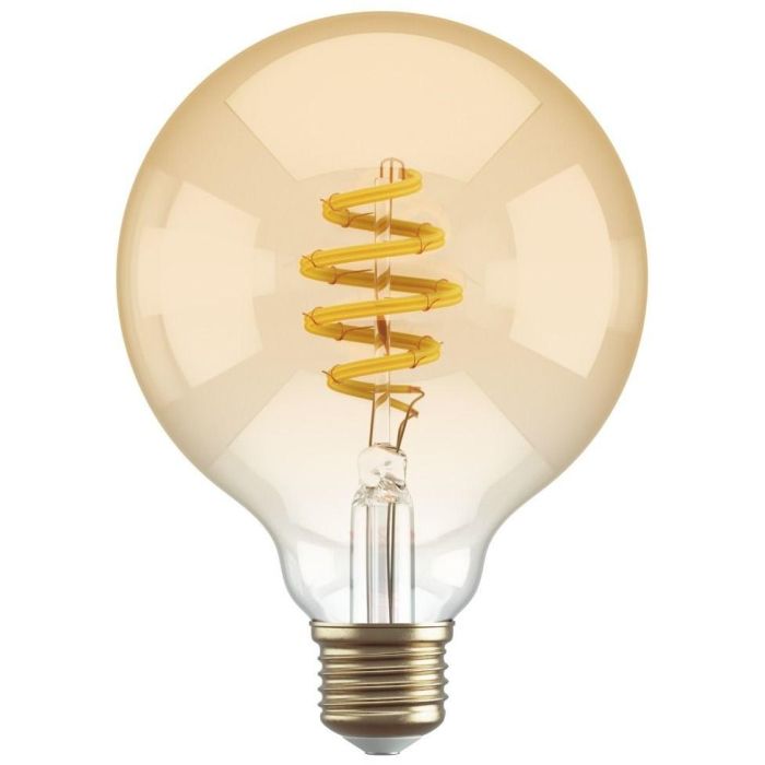 Hombli Bombilla Inteligente Filamento G95 E27 CCT Ámbar Regulable