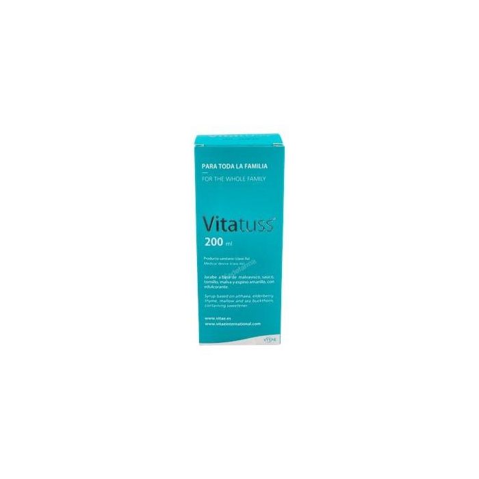 VITAE Vitatuss Jarabe para Salud Respiratoria Sabor Afrutado 200ml