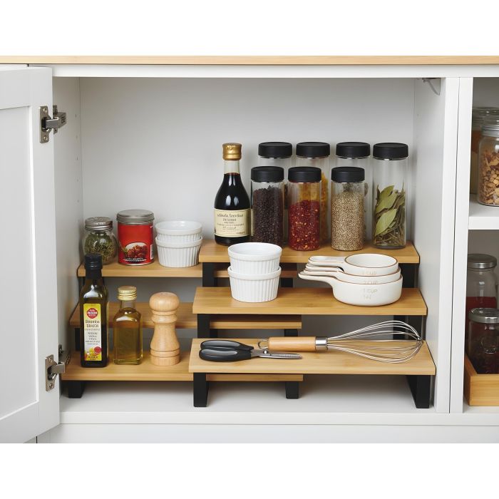 Confortime Set 2 Estantes Cocina 30x24.5x12.3 cm y 30x22 cm (6 Unidades) 4 Confortime Set 2 Estantes Cocina 30x24.5x12.3 cm y 30x22 cm (6 Unidades) 4