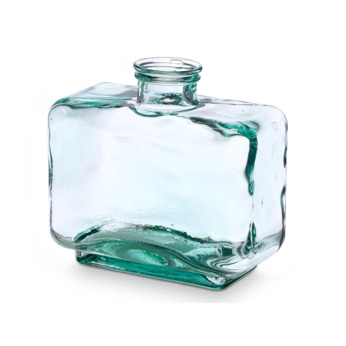 Jarron Vidrio Reciclado Rectangular 22 Cm Giftdecor (3 Unidades) 1 Jarron Vidrio Reciclado Rectangular 22 Cm Giftdecor (3 Unidades) 1