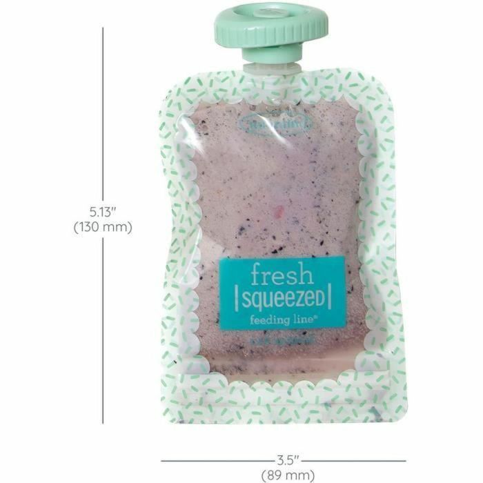 Infantino INF0773554080223 Pack 25 Botellas de Agua Reutilizables 100g Compatibles con Squeeze Station - Sin BPA, PVC ni ftalatos 6 Infantino INF0773554080223 Pack 25 Botellas de Agua Reutilizables 100g Compatibles con Squeeze Station - Sin BPA, PVC ni ftalatos 6