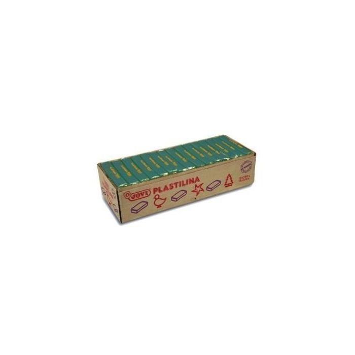 Jovi Plastilina Caja 15 Pastillas 350 gr Unicolor Verde Oscuro Jovi Plastilina Caja 15 Pastillas 350 gr Unicolor Verde Oscuro