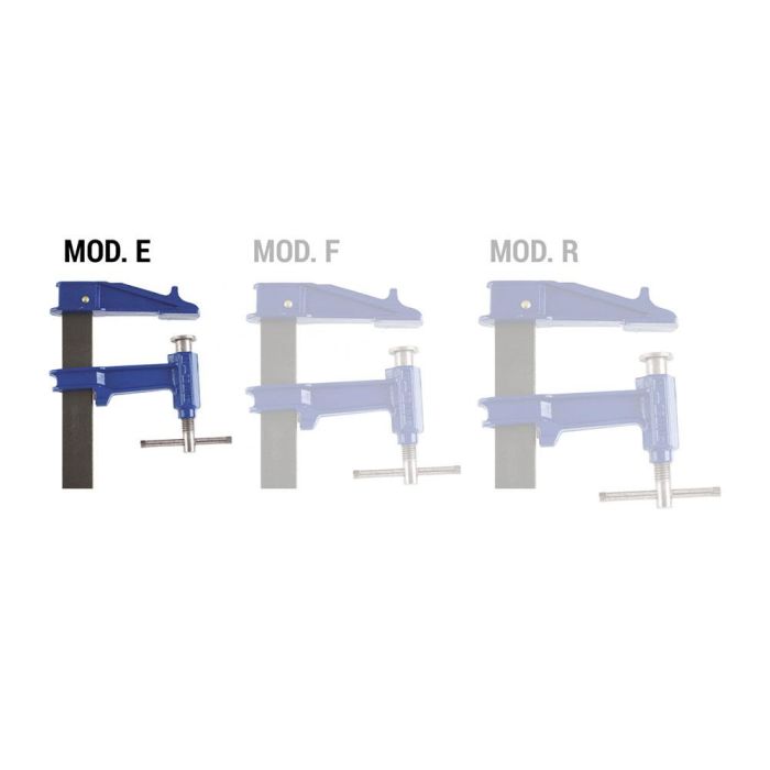 Piher Aprieto Modelo E-15cm Ref. 03015 - Alcance 8,5cm, Fuerza Máxima 900kg, Llanta Acero, Freno Antideslizante 2