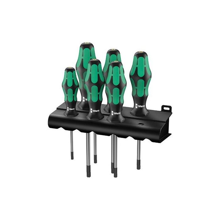 Wera 367/6 Rack Schraubendrehersatz, Juego de Destornilladores con Rack