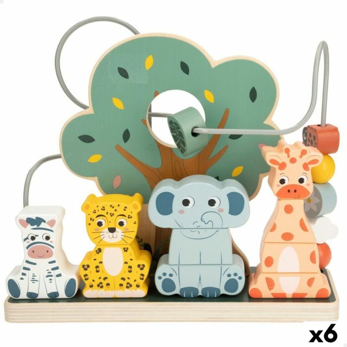 Juego de Habilidad para Bebé Woomax Animales 25 x 22 x 10 cm (6 Unidades) Juego de Habilidad para Bebé Woomax Animales 25 x 22 x 10 cm (6 Unidades)