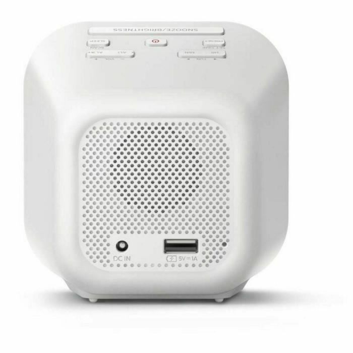 Philips TAR4406/12 despertador Reloj despertador digital Blanco 8 Philips TAR4406/12 despertador Reloj despertador digital Blanco 8