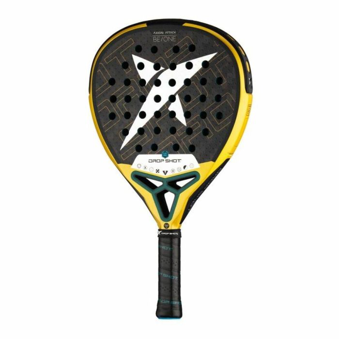 Pala de Pádel Drop Shot Axion Attack Negro 1