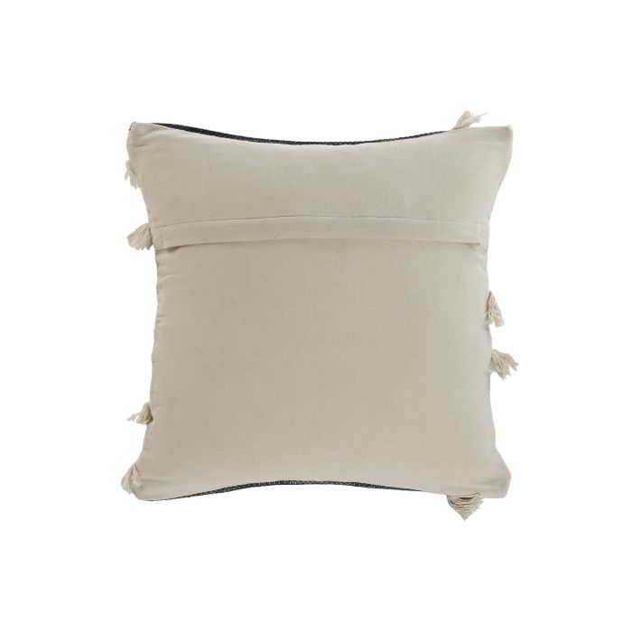 Cojin Boho DKD Home Decor Verde Gris 45 x 45 cm (2 Unidades) 2 Cojin Boho DKD Home Decor Verde Gris 45 x 45 cm (2 Unidades) 2
