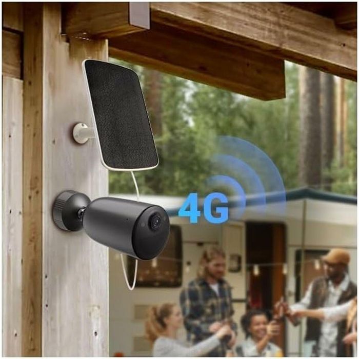 EZVIZ EB3 4G Kit Cámara de Seguridad IP Exterior 2K con Panel Solar 5W - Batería Larga Duración para Vigilancia 24/7 11