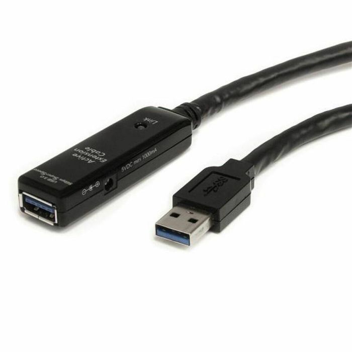 Cable USB Startech USB3AAEXT10M USB A Negro