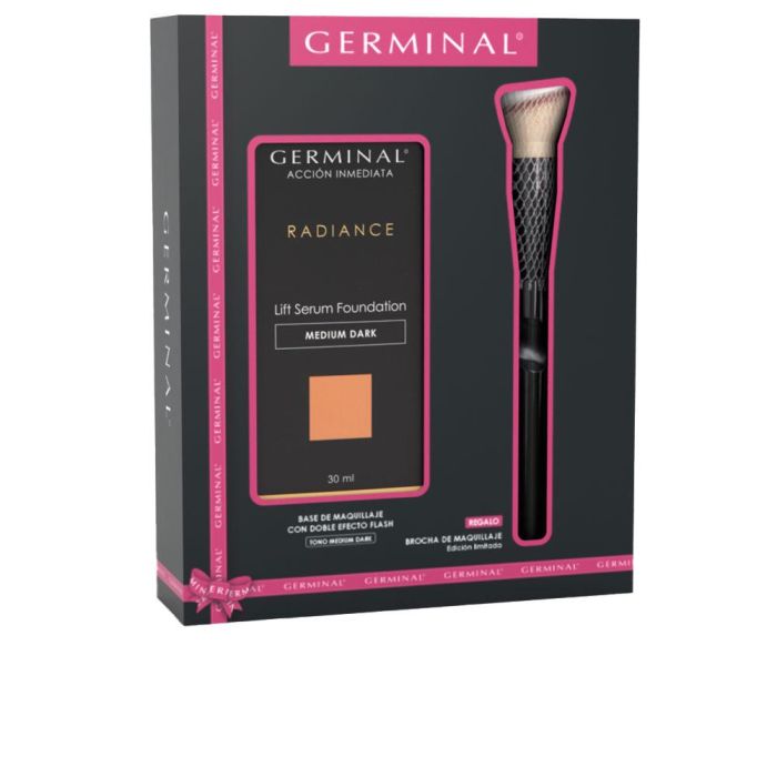 Germinal Acción Inmediata Radiance Base De Maquillaje Estuche 2 Pz