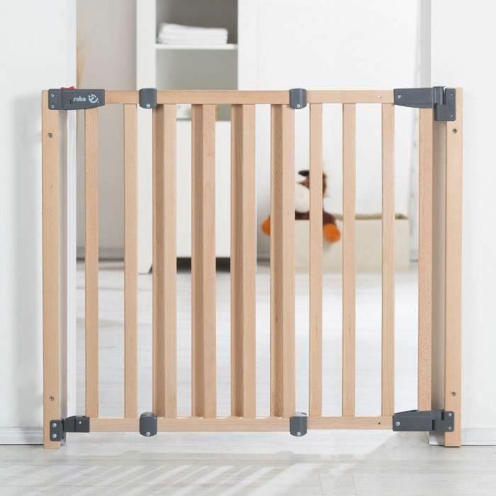 Barrera de seguridad para puerta para bebés Safety Up - ROBA - Ancho ajustable de 70 a 118,5 cm 3 Barrera de seguridad para puerta para bebés Safety Up - ROBA - Ancho ajustable de 70 a 118,5 cm 3