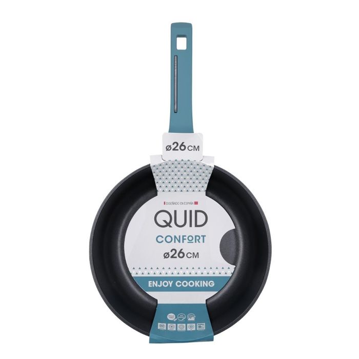 Sartén Aluminio Fundido Confort Quid 26 cm (6 Unidades) 5 Sartén Aluminio Fundido Confort Quid 26 cm (6 Unidades) 5