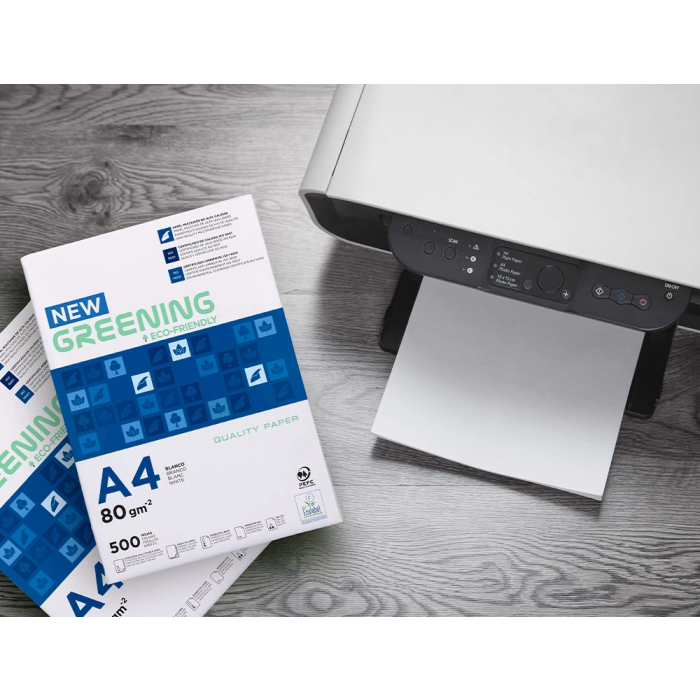 Greening Papel Fotocopiadora Din A4 80 Gramos Paquete 500 Hojas 7 Greening Papel Fotocopiadora Din A4 80 Gramos Paquete 500 Hojas 7