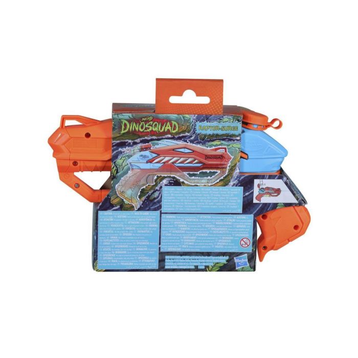 Nerf F2795 Supersoaker Raptor Surge DinoSquad Lanzador de Agua para Niños +6 Años 2