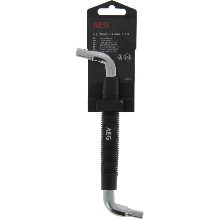 Aeg Llave de Drenaje Doble Cuadrada 8-10mm con Mango Ergonómico de Goma Antideslizante 1 Aeg Llave de Drenaje Doble Cuadrada 8-10mm con Mango Ergonómico de Goma Antideslizante 1