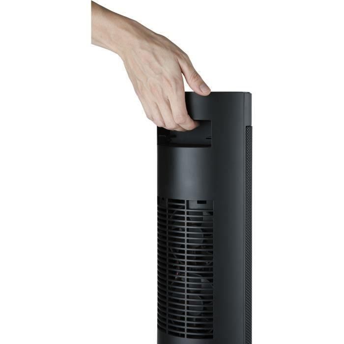 Calefactor cerámico con efecto leña - 2000 W - DOMO - DO7345H - 83,5 cm - Negro 4 Calefactor cerámico con efecto leña - 2000 W - DOMO - DO7345H - 83,5 cm - Negro 4