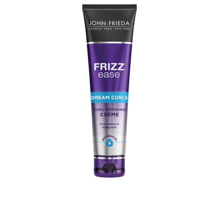 John Frieda FRIZZ-EASE Dream Curls Defining Cream para Cabello Rizado, Antiencrespamiento, Define, Hidrata, Fijación Duradera 150ml