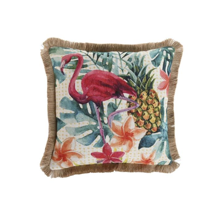 Cojin Tropical DKD Home Decor Multicolor 45 x 45 cm