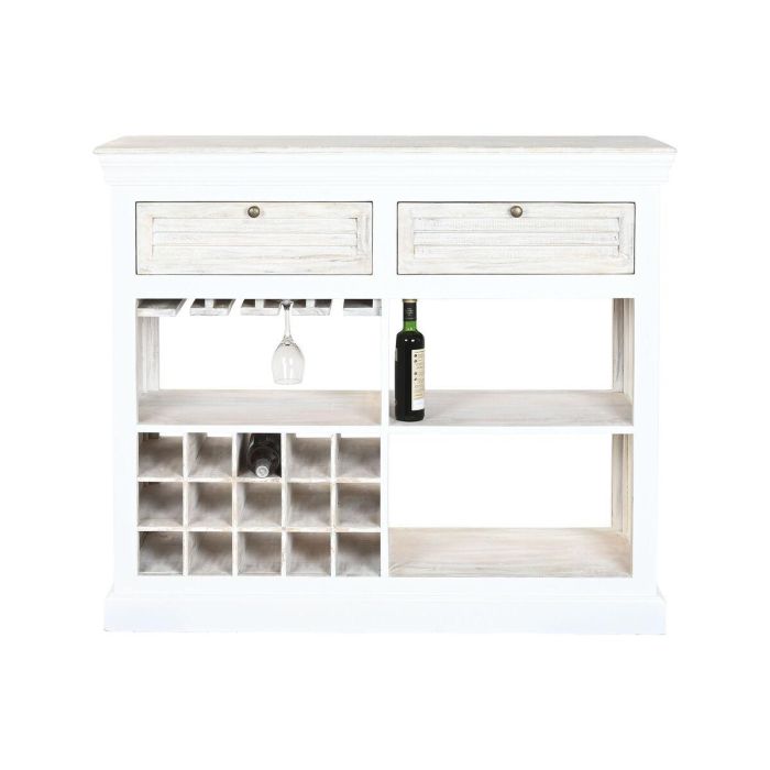Botellero Romantico DKD Home Decor Blanco 40 x 98 x 120 cm 2 Botellero Romantico DKD Home Decor Blanco 40 x 98 x 120 cm 2