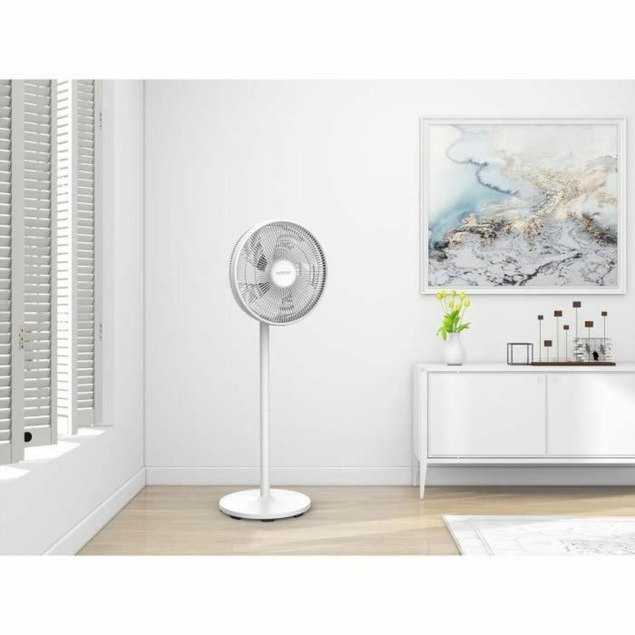 Ventilador de Pie Oceanic Blanco 50 W 3 Ventilador de Pie Oceanic Blanco 50 W 3